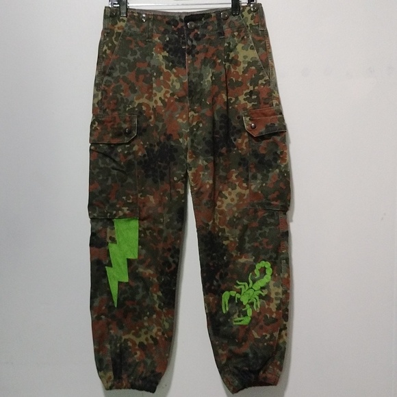 German Army BW Flecktarn Combat Trousers - Picture 1 of 15